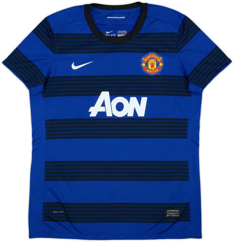 2011-13 Manchester United Away Shirt - 9/10 - (Women's L)