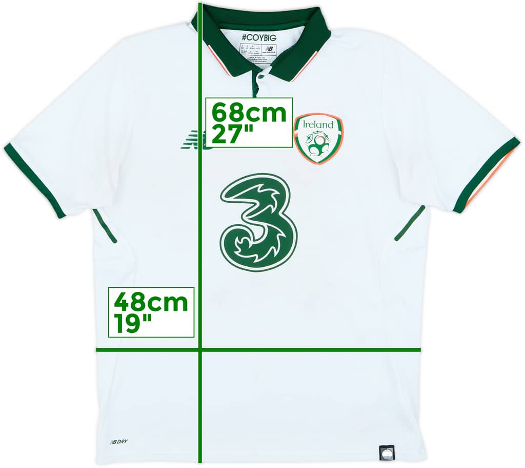 2017-18 Ireland Away Shirt - 5/10 - (M)