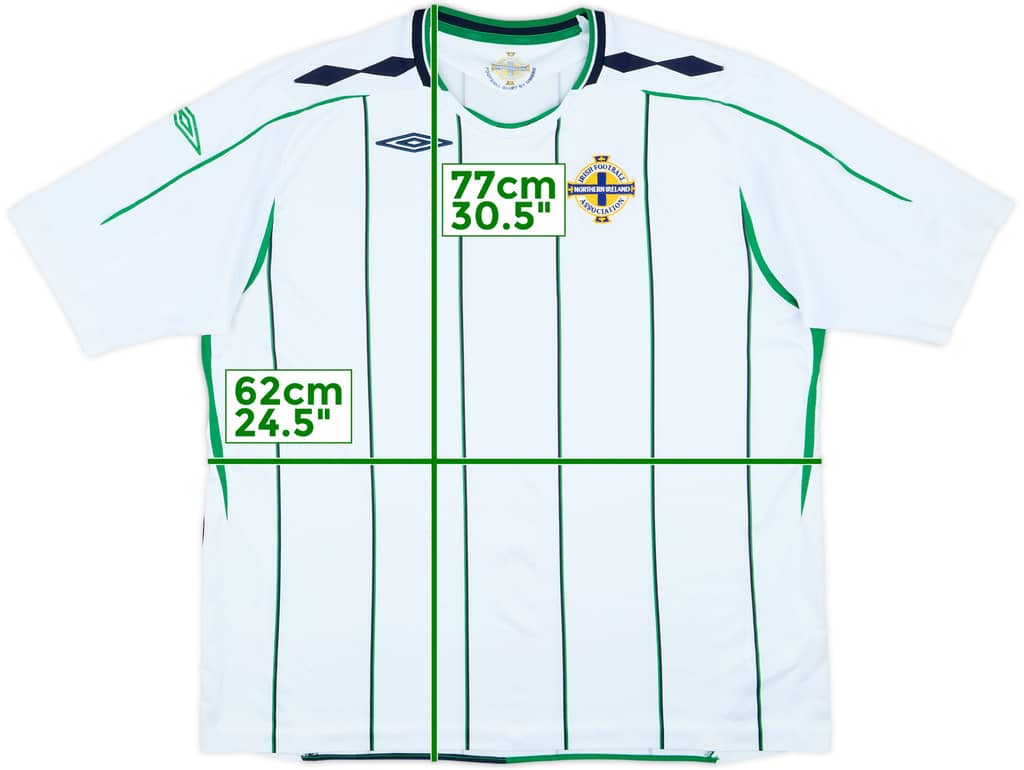 2008-09 Northern Ireland Away Shirt - 7/10 - (XXL)