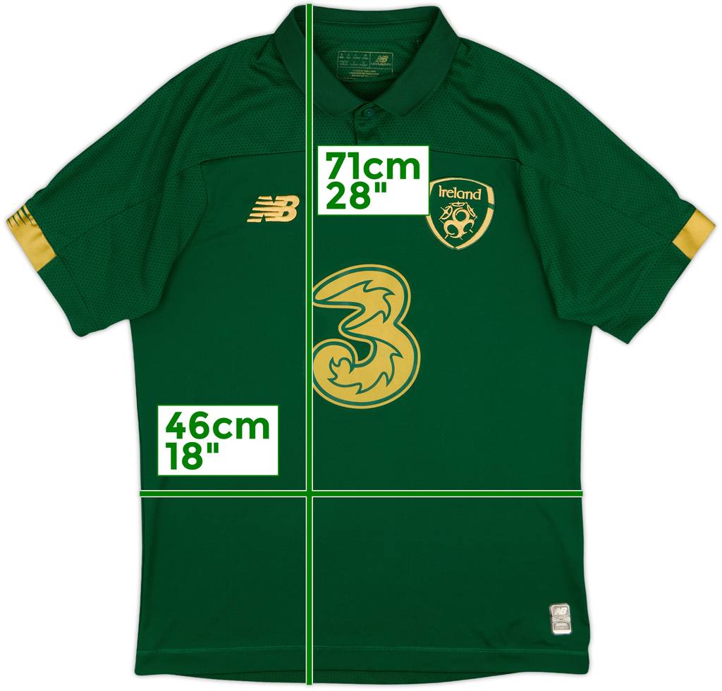 2019-20 Ireland Home Shirt - 8/10 - (S)
