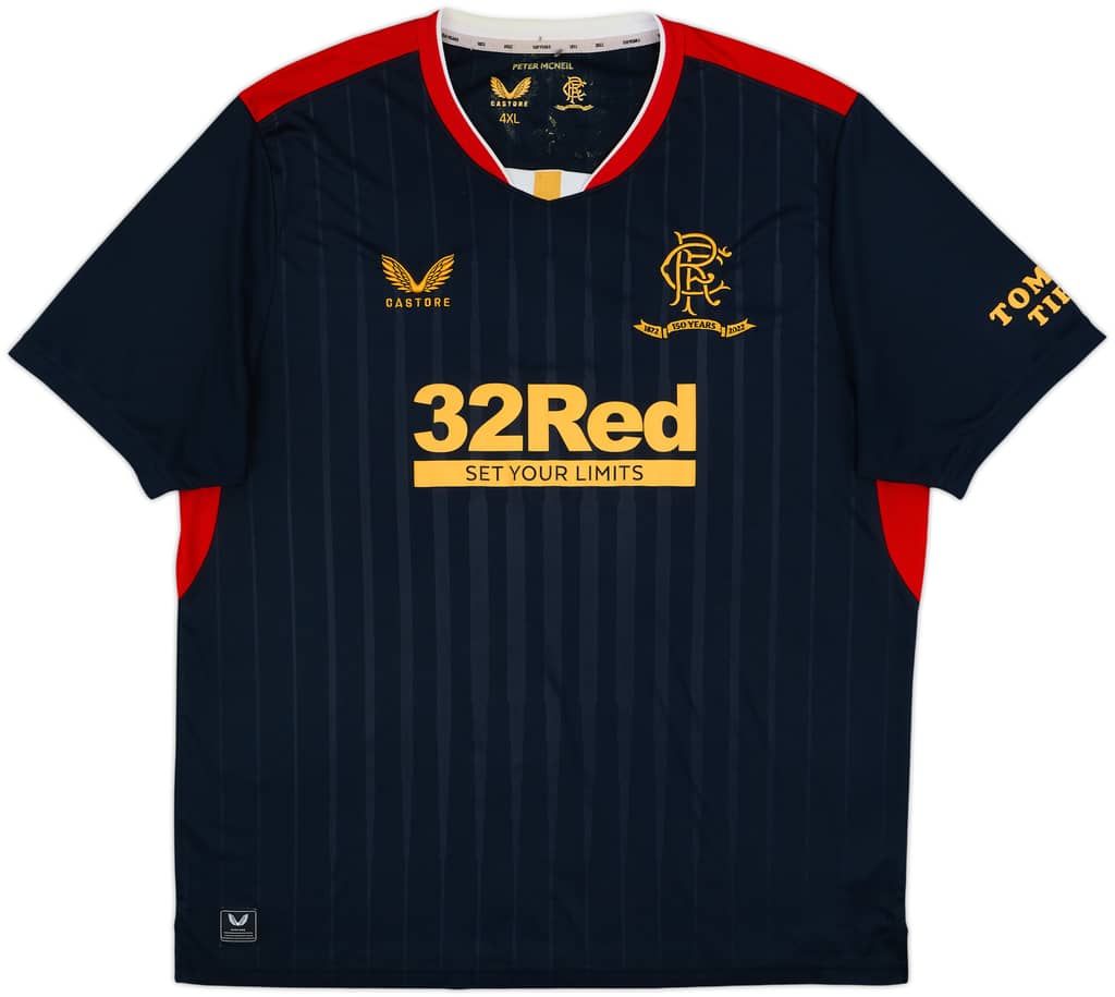 2021-22 Rangers '150 Years Anniversary' Away Shirt - 6/10 - (4XL)