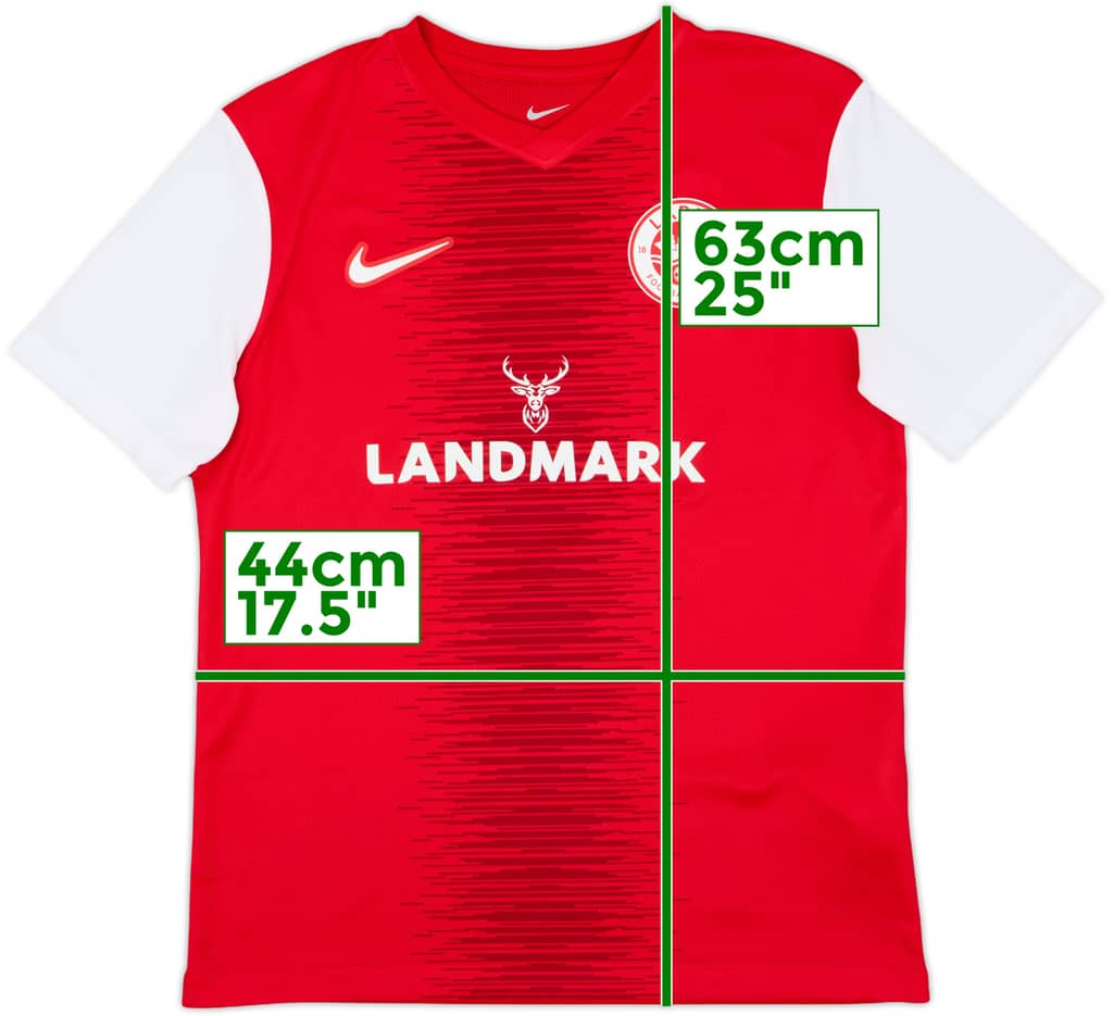 2022-23 Larne Home Shirt - 8/10 - (XL.Boys)