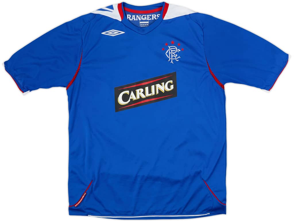2006-07 Rangers Home Shirt - 7/10 - (L)