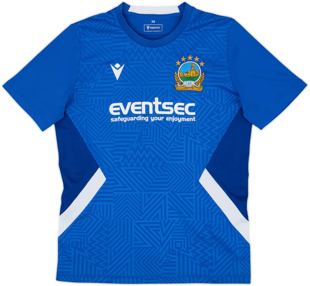 2023-24 Linfield Macron Training Shirt - 10/10 - (XS)