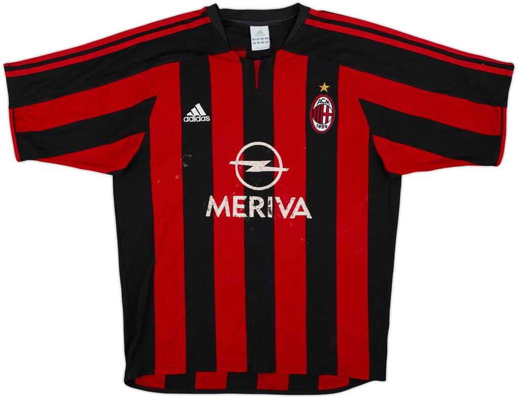 2003-04 AC Milan Home Shirt - 5/10 - (M)