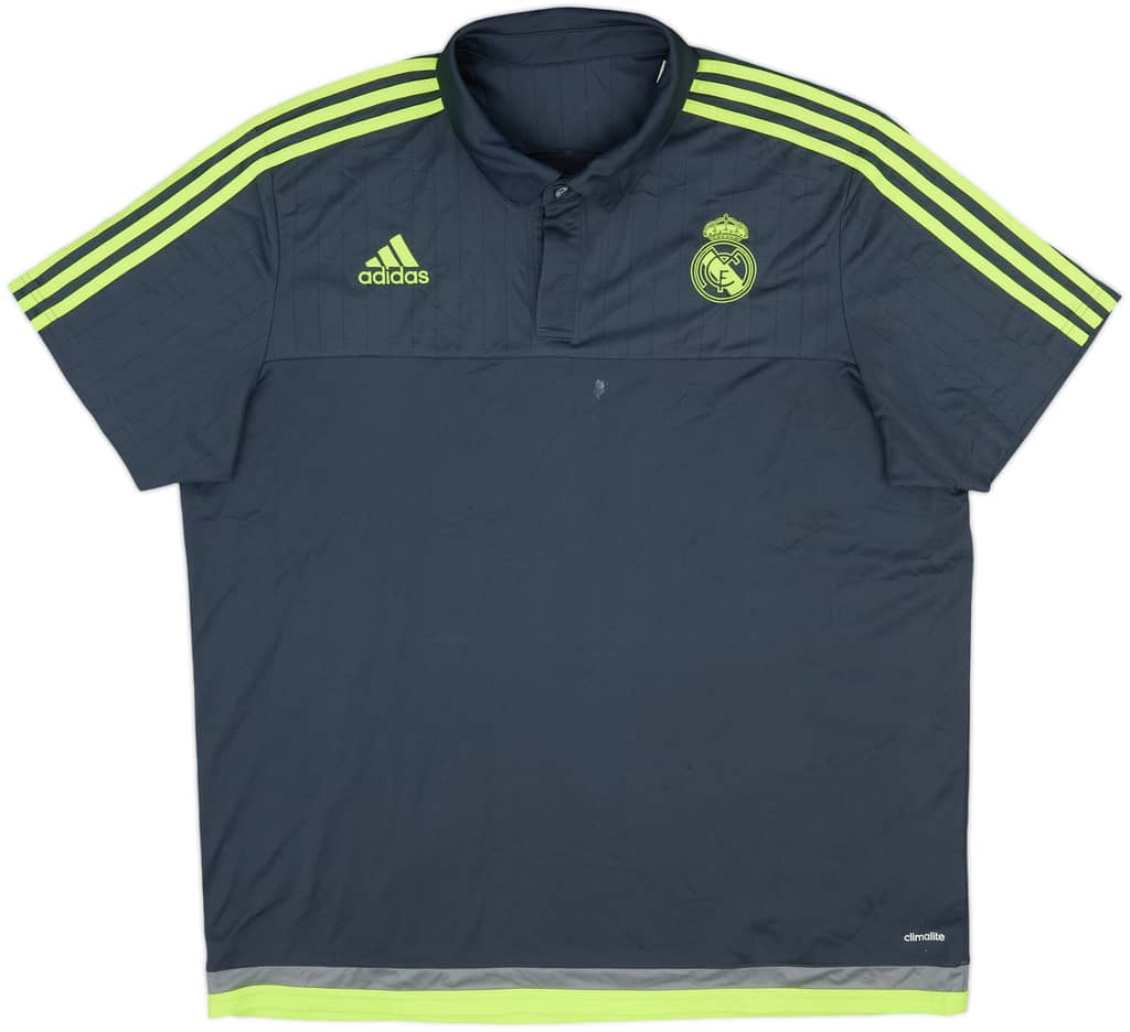 2015-16 Real Madrid adidas Polo Shirt - 7/10 - (XXL)