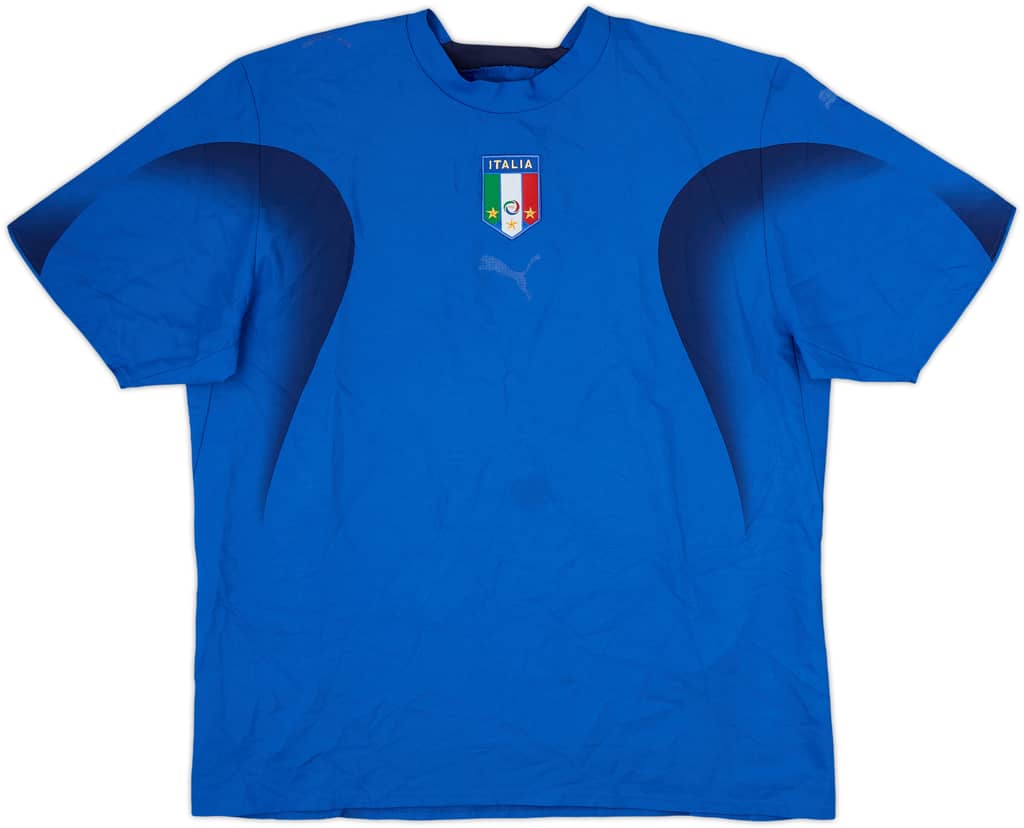 2006 Italy Home Shirt - 4/10 - (XL)