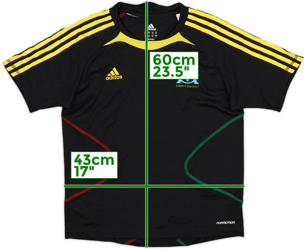 2010-11 Olympique Marseille Formotion Training Shirt - 9/10 - (M.Boys)