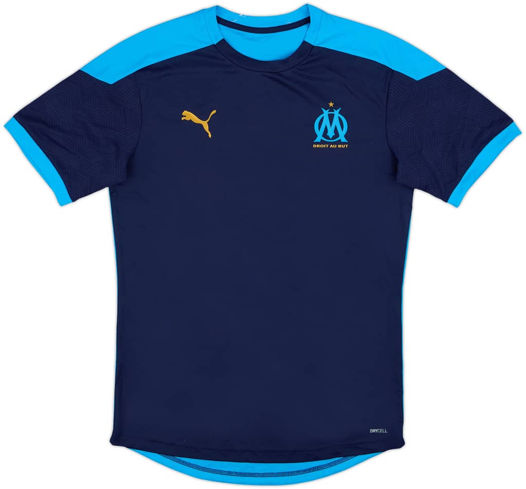 2020-21 Olympique Marseille Puma Training Shirt - 9/10 - (M)