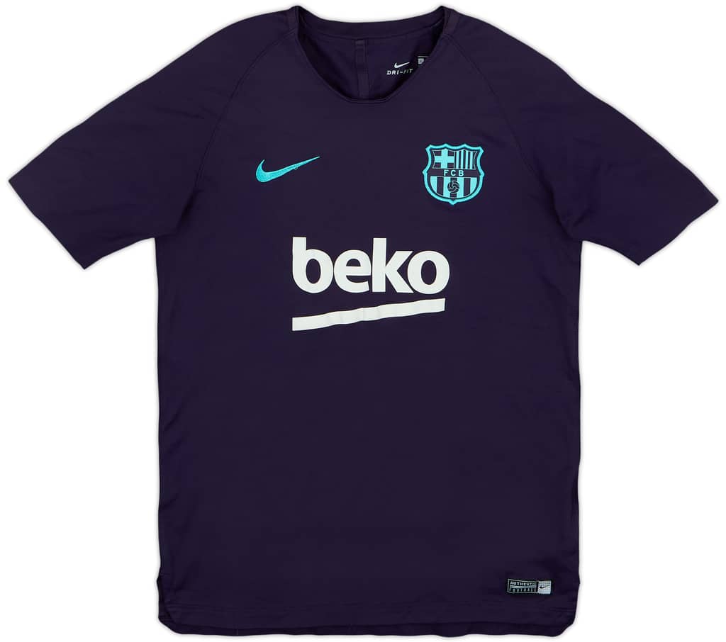 2018-19 Barcelona Nike Training Shirt - 7/10 - (L.Boys)