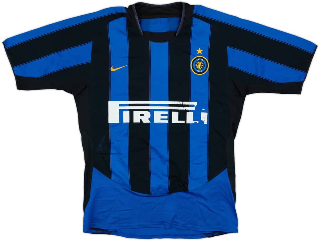 2003-04 Inter Milan Home Shirt - 4/10 - (XL.Boys)