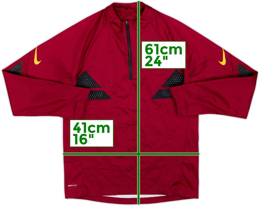 2020-21 Barcelona Nike 1/4 Zip Drill Top - 8/10 - (S.Boys)