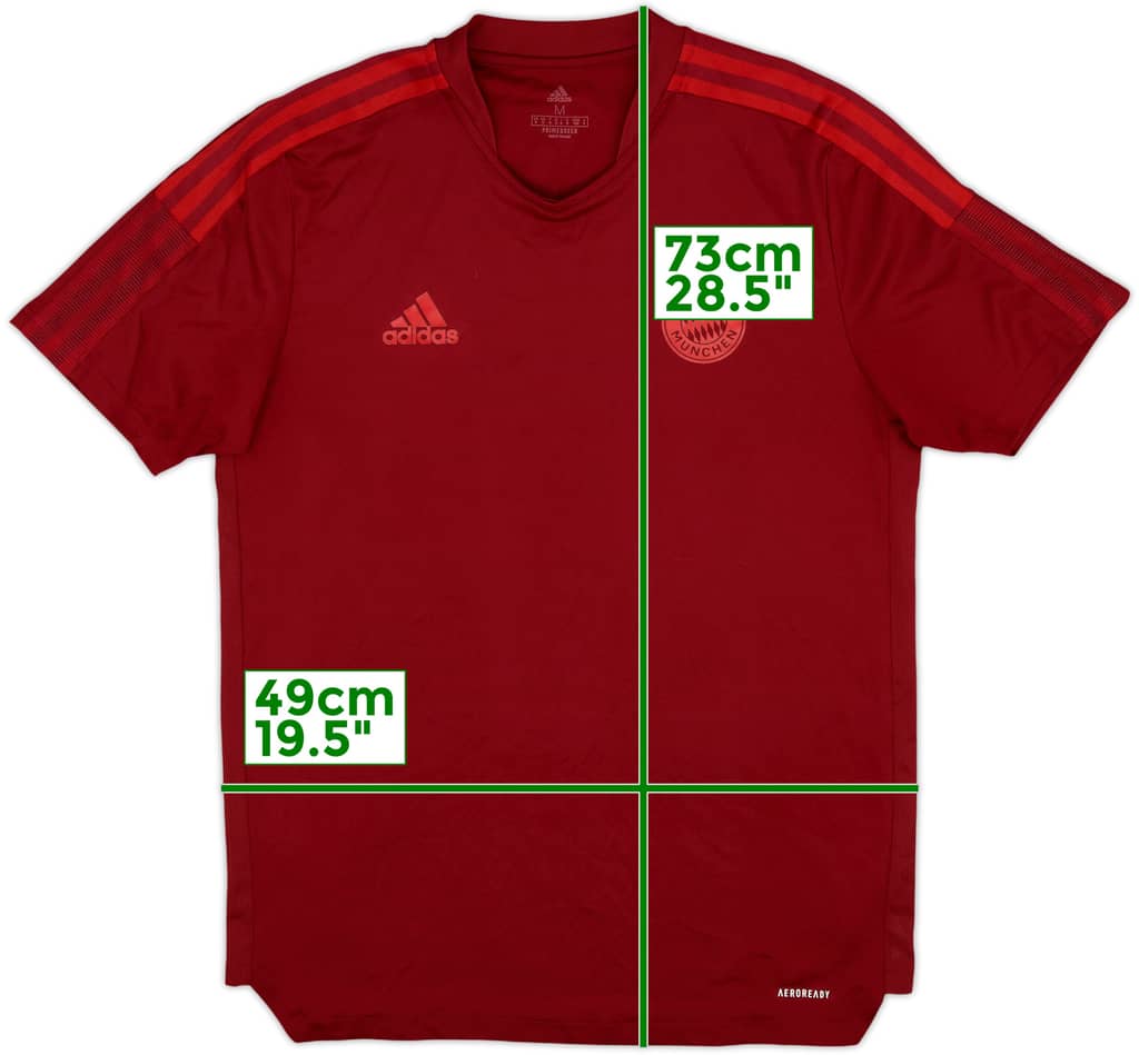 2021-22 Bayern Munich adidas Training Shirt - 9/10 - (M)