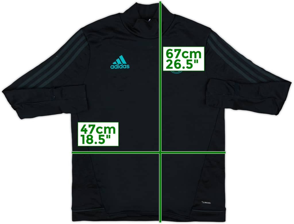 2017-18 Real Madrid adidas Drill Top - 6/10 - (M.Boys)