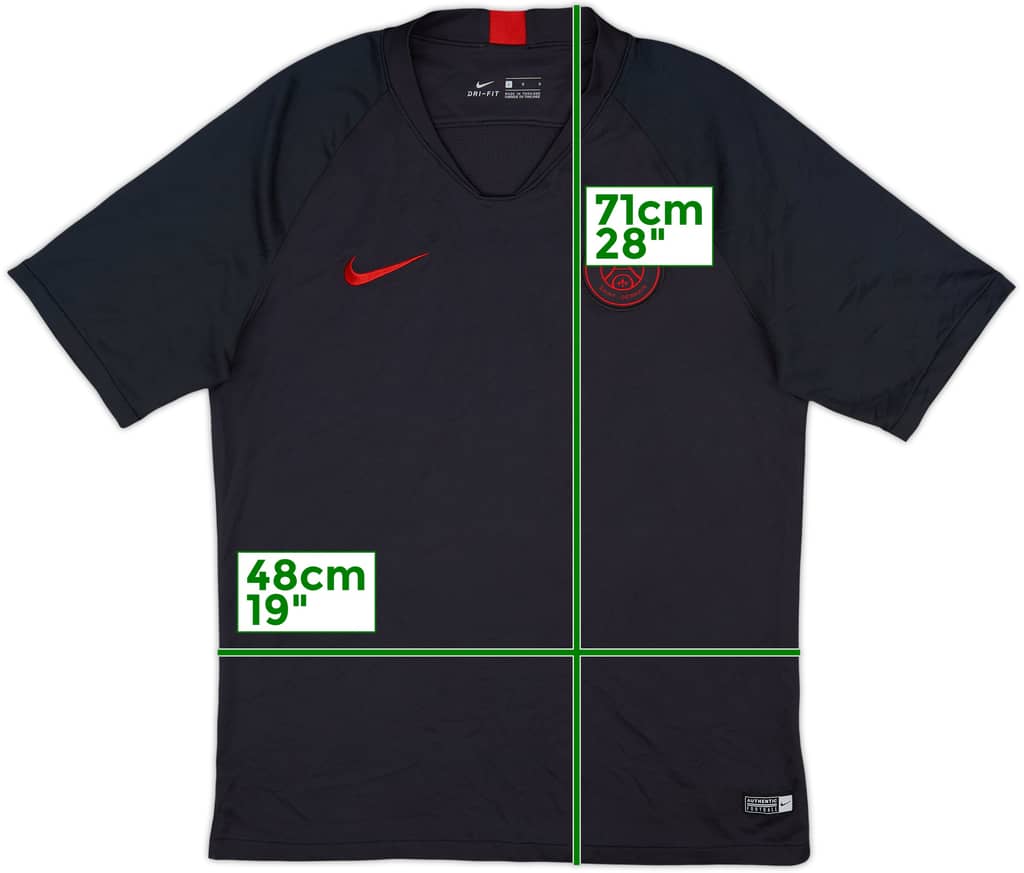 2019-20 Paris Saint-Germain Nike Training Shirt - 9/10 - (L)