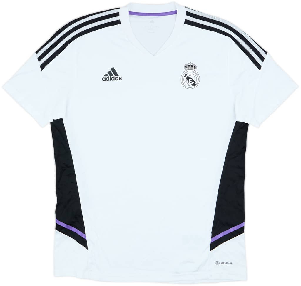 2022-23 Real Madrid adidas Training Shirt - 9/10 - (L)