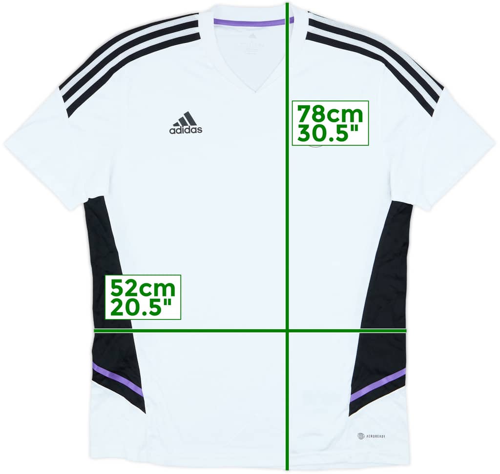 2022-23 Real Madrid adidas Training Shirt - 9/10 - (L)