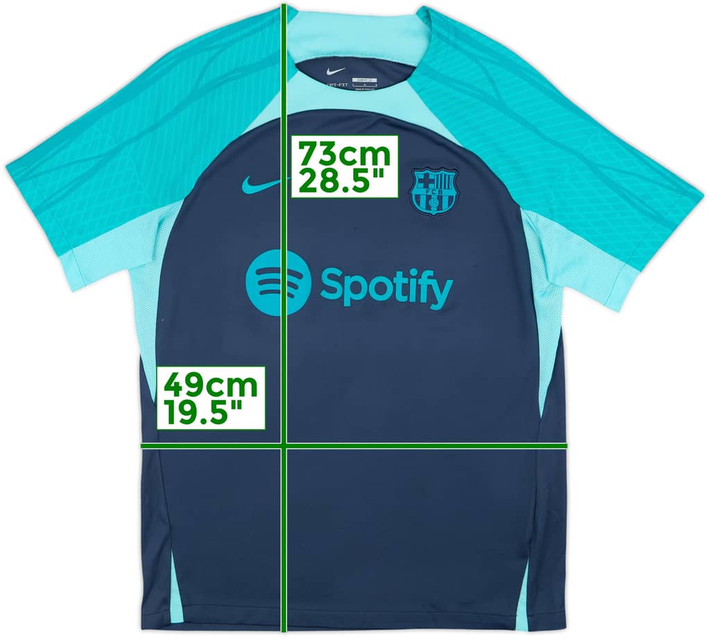 2023-24 Barcelona Nike Training Shirt - 7/10 - (L)