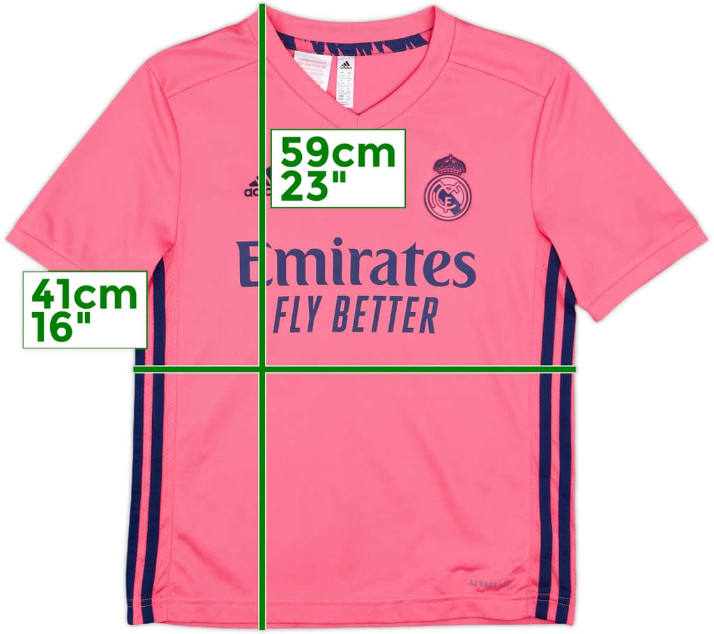 2020-21 Real Madrid Away Shirt - 9/10 - (M.Boys)