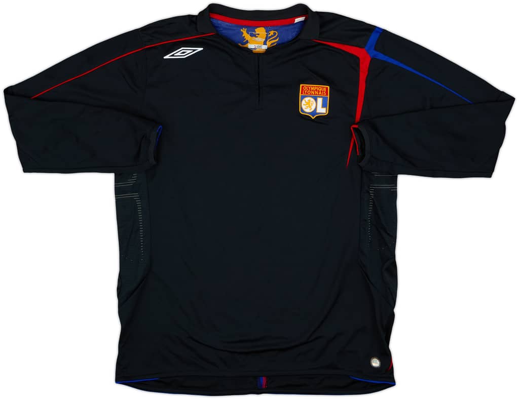 2005-06 Lyon European L/S Shirt - 9/10 - (XL)