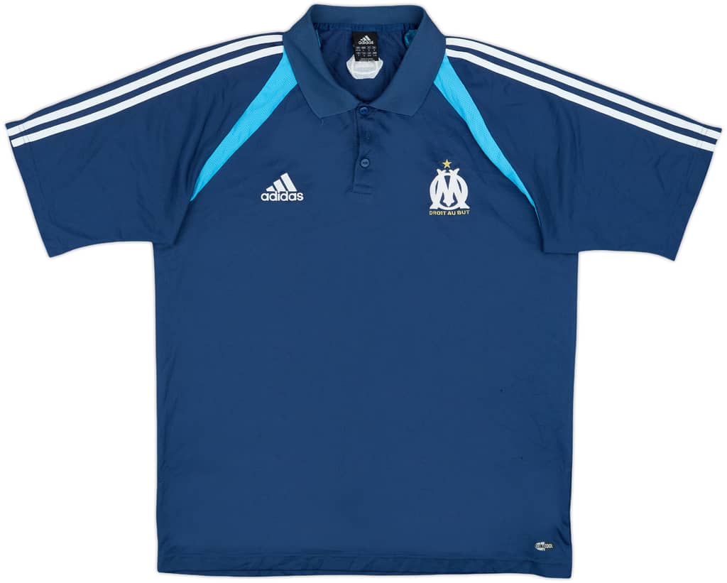 2004-05 Marseille adidas Polo Shirt - 5/10 - (L/XL)