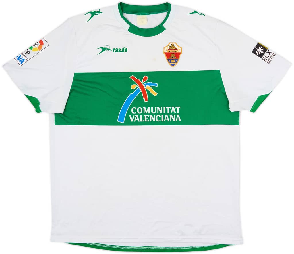 2010-11 Elche Home Shirt - 7/10 - (XL)