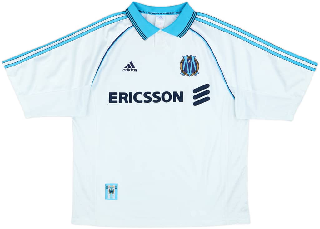 1998-99 Olympique Marseille Home Shirt - 7/10 - (XL)