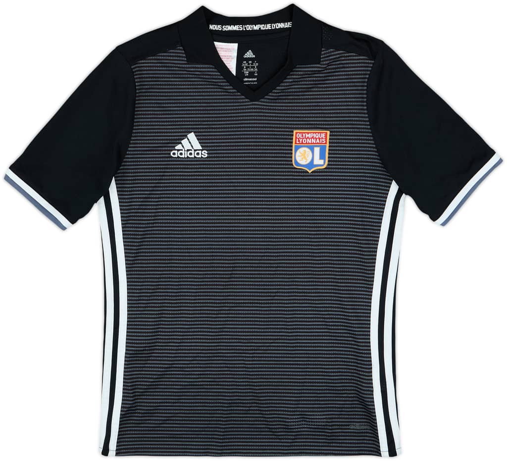 2017-18 Lyon adidas Training Shirt - 8/10 - (L.Boys)