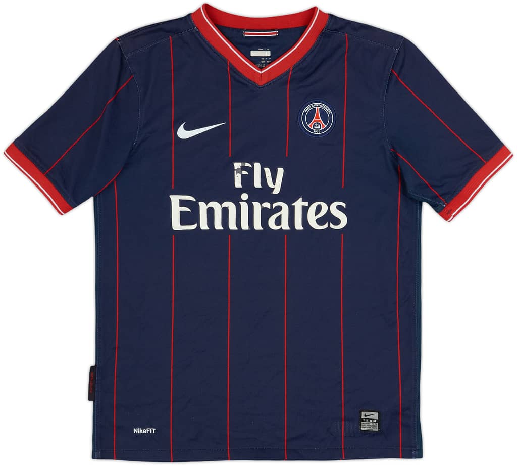 2009-10 Paris Saint-Germain Home Shirt - 5/10 - (L.Boys)