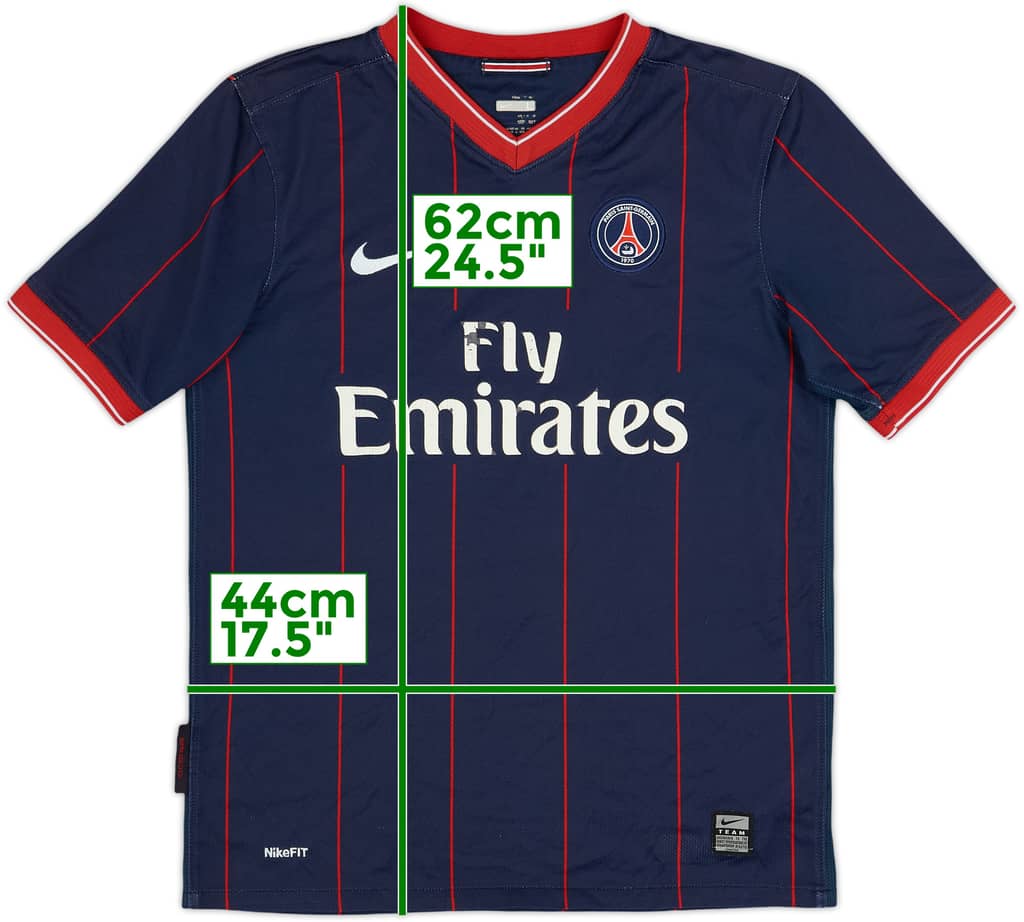 2009-10 Paris Saint-Germain Home Shirt - 5/10 - (L.Boys)
