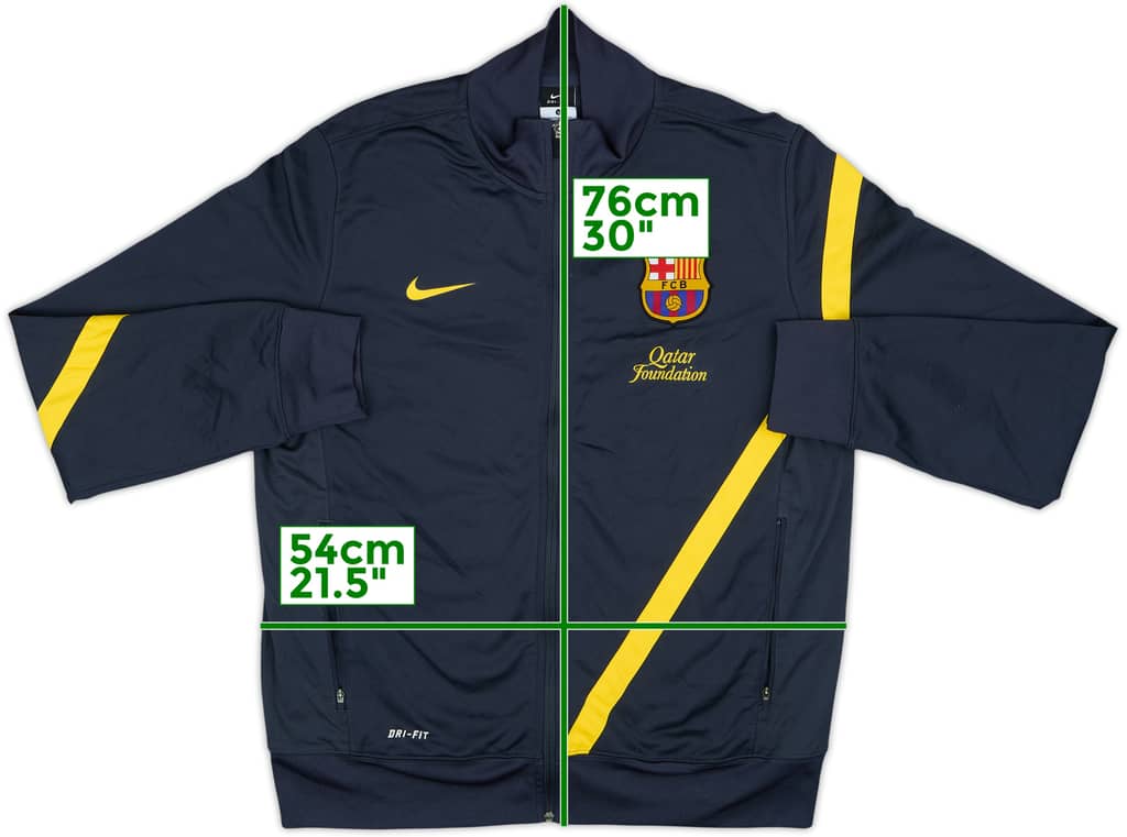 2011-12 Barcelona Nike Track Jacket - 8/10 - (L)