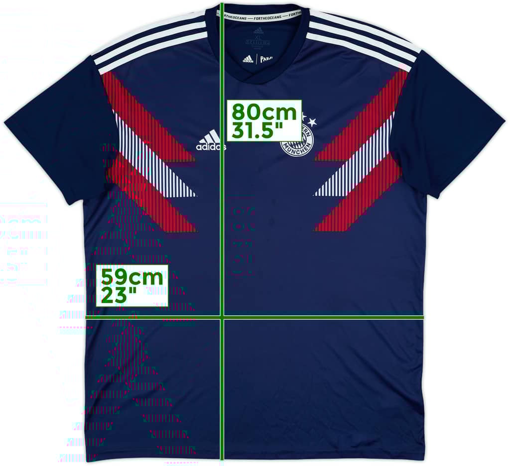 2018-19 Bayern Munich adidas Training Shirt - 6/10 - (XL)
