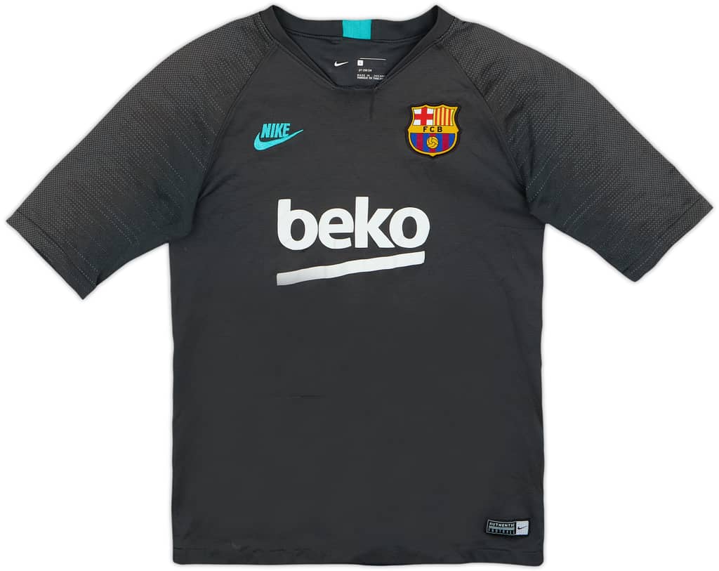 2019-20 Barcelona Nike Training Shirt - 9/10 - (L.Boys)