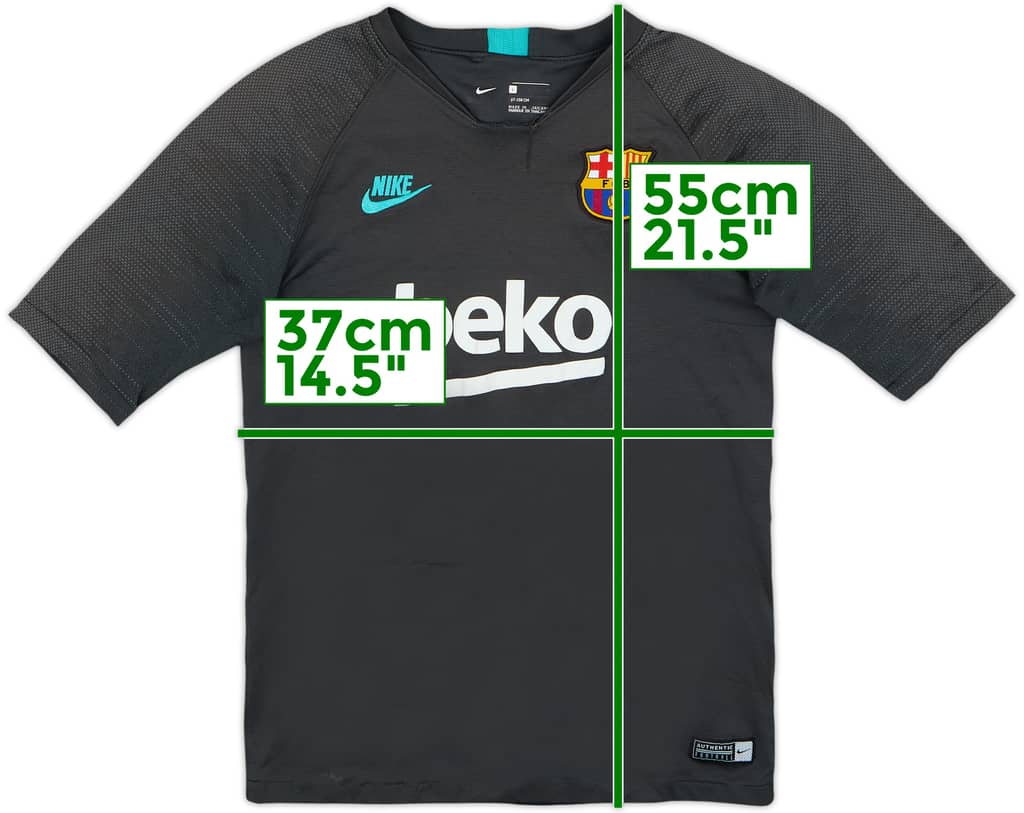 2019-20 Barcelona Nike Training Shirt - 9/10 - (L.Boys)