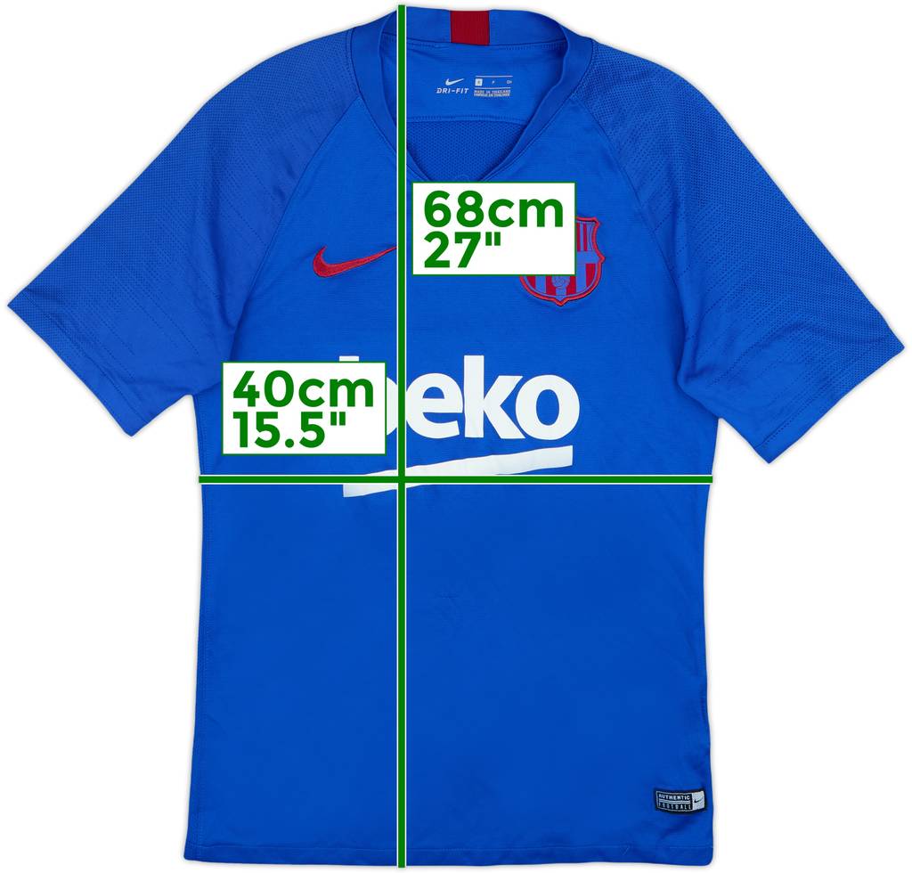 2019-20 Barcelona Nike Training Shirt - 8/10 - (S)