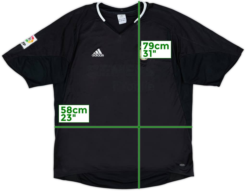 2004-05 Real Madrid Away Shirt - 4/10 - (XL)