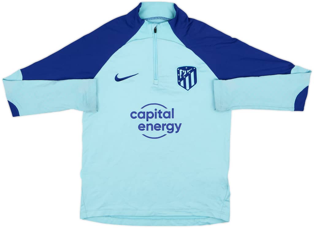 2022-23 Atletico Madrid Nike 1/4 Zip Drill Top - 5/10 - (M.Boys)