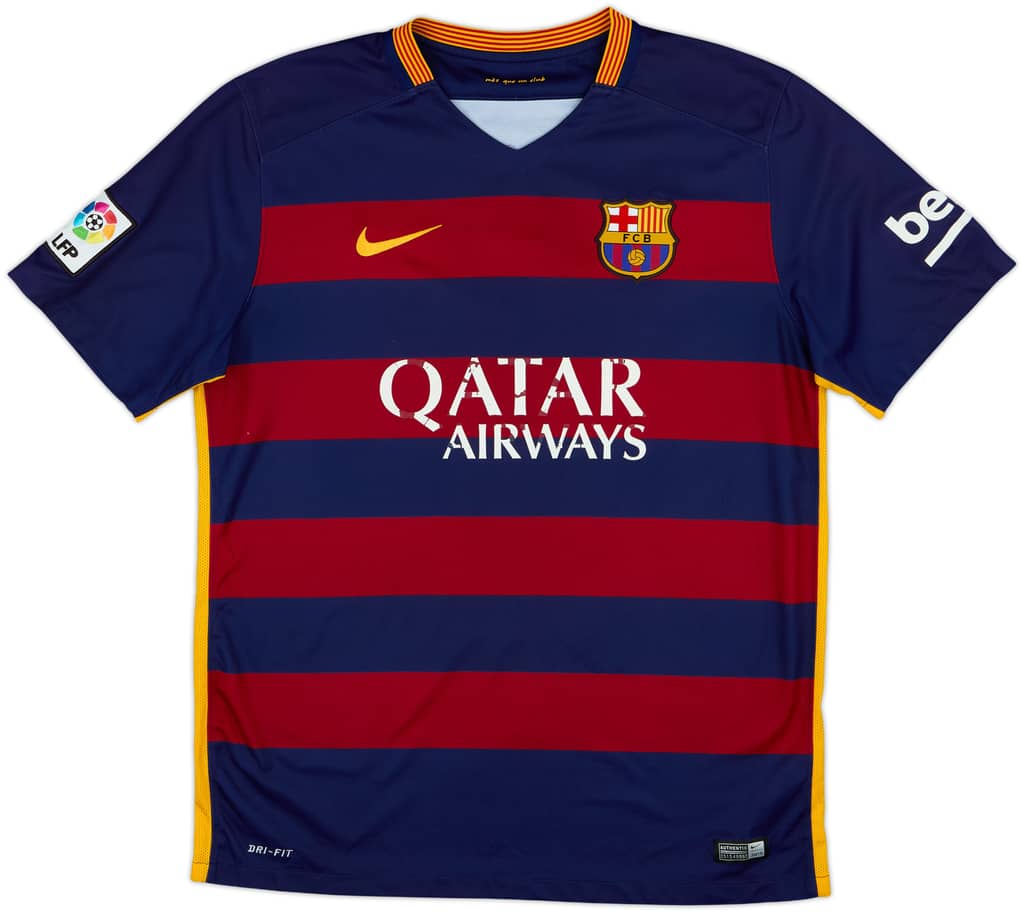 2015-16 Barcelona Home Shirt - 5/10 - (L)