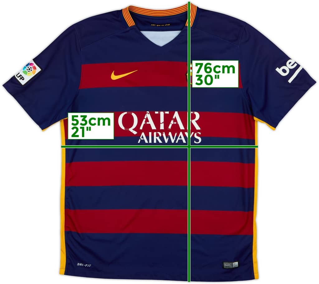 2015-16 Barcelona Home Shirt - 5/10 - (L)