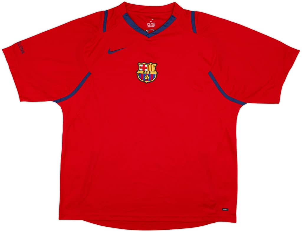 2006-07 Barcelona Nike Training Shirt - 8/10 - (XL)