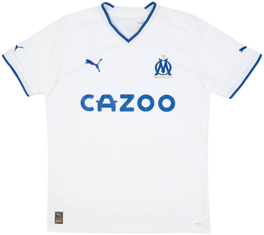 2022-23 Olympique Marseille Home Shirt - 6/10 - (M)