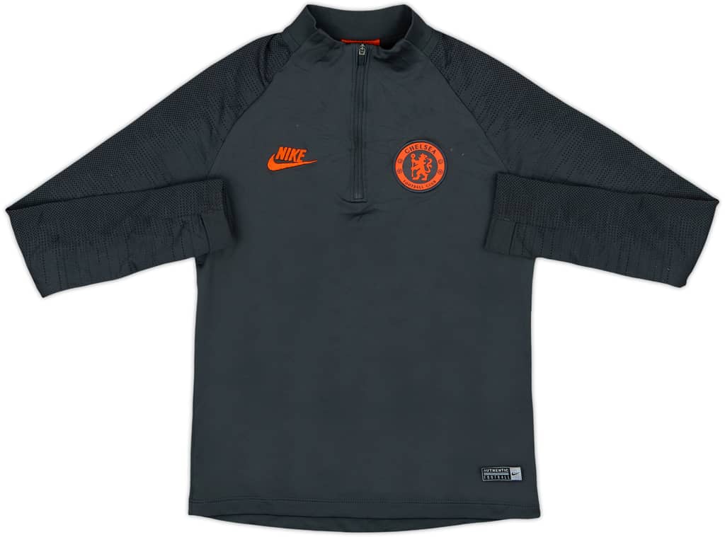 2019-20 Chelsea Nike 1/4 Zip Drill Top - 8/10 - (S.Boys)
