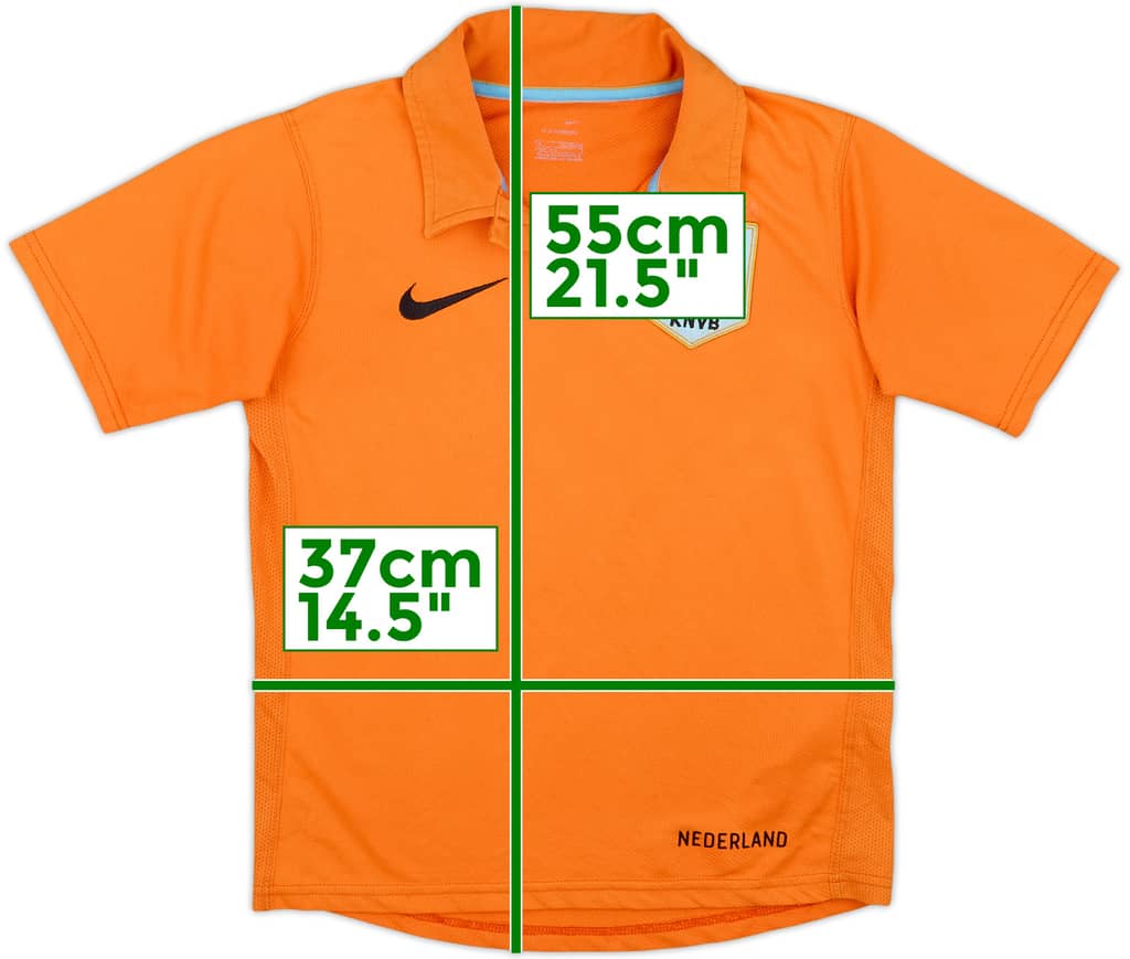 2006-08 Netherlands Home Shirt - 8/10 - (6-7 Years)