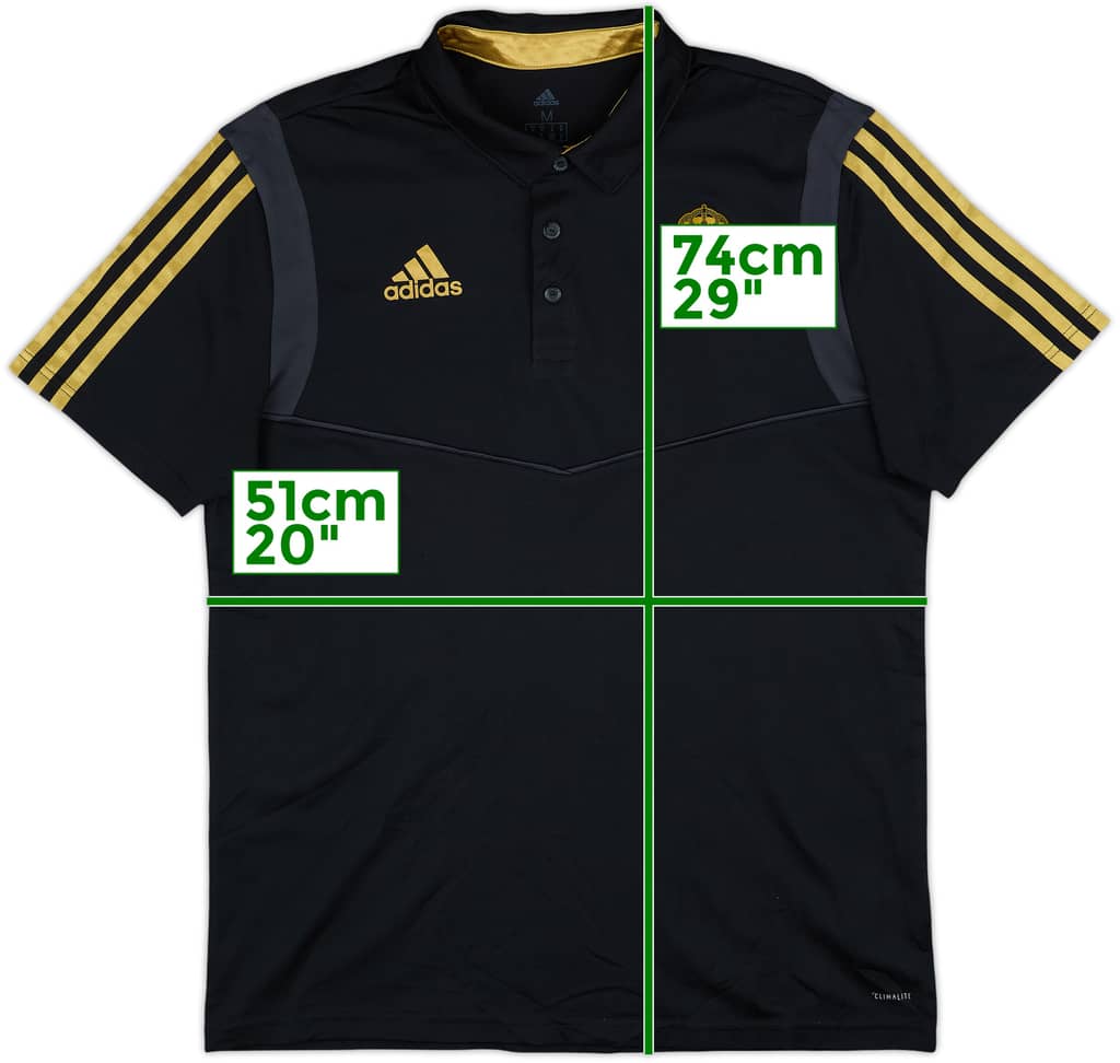 2019-20 Real Madrid adidas Polo Shirt - 9/10 - (M)