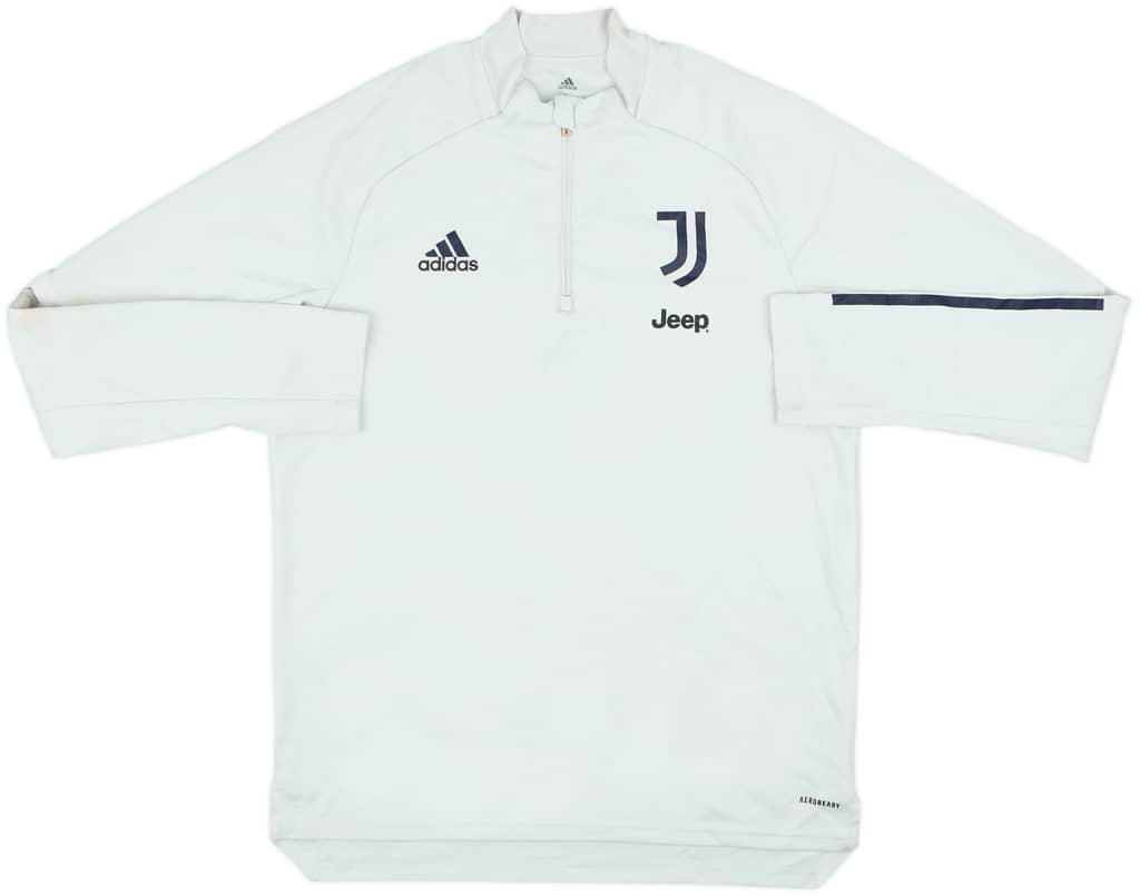 2020-21 Juventus adidas 1/4 Zip Drill Top - 6/10 - (L)