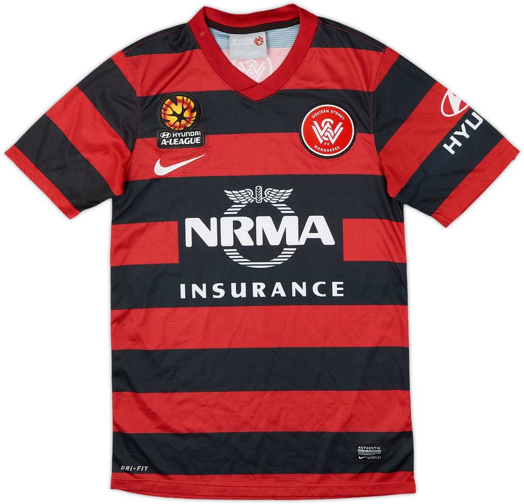 2012-14 Western Sydney Wanderers Home Shirt - 7/10 - (S)