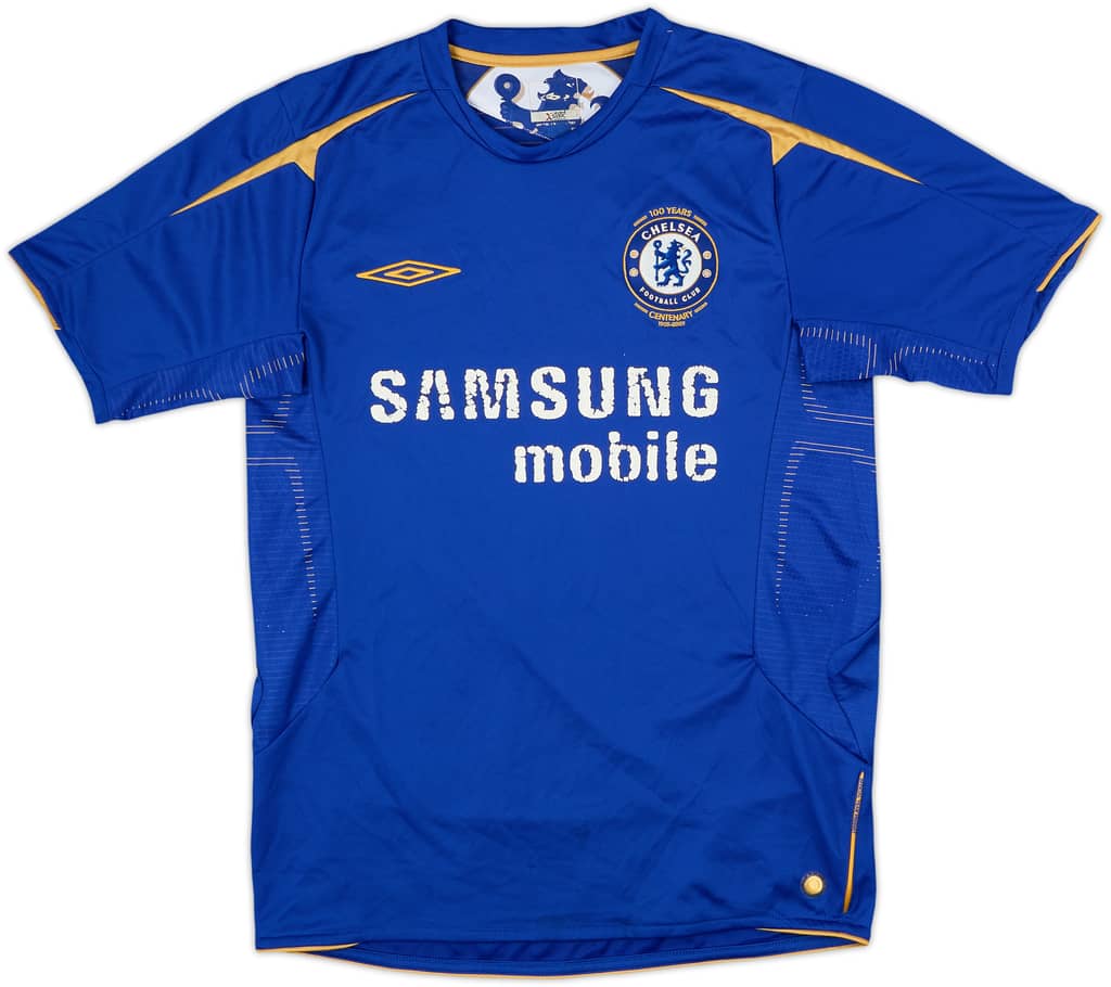 2005-06 Chelsea Centenary Home Shirt - 5/10 - (S)