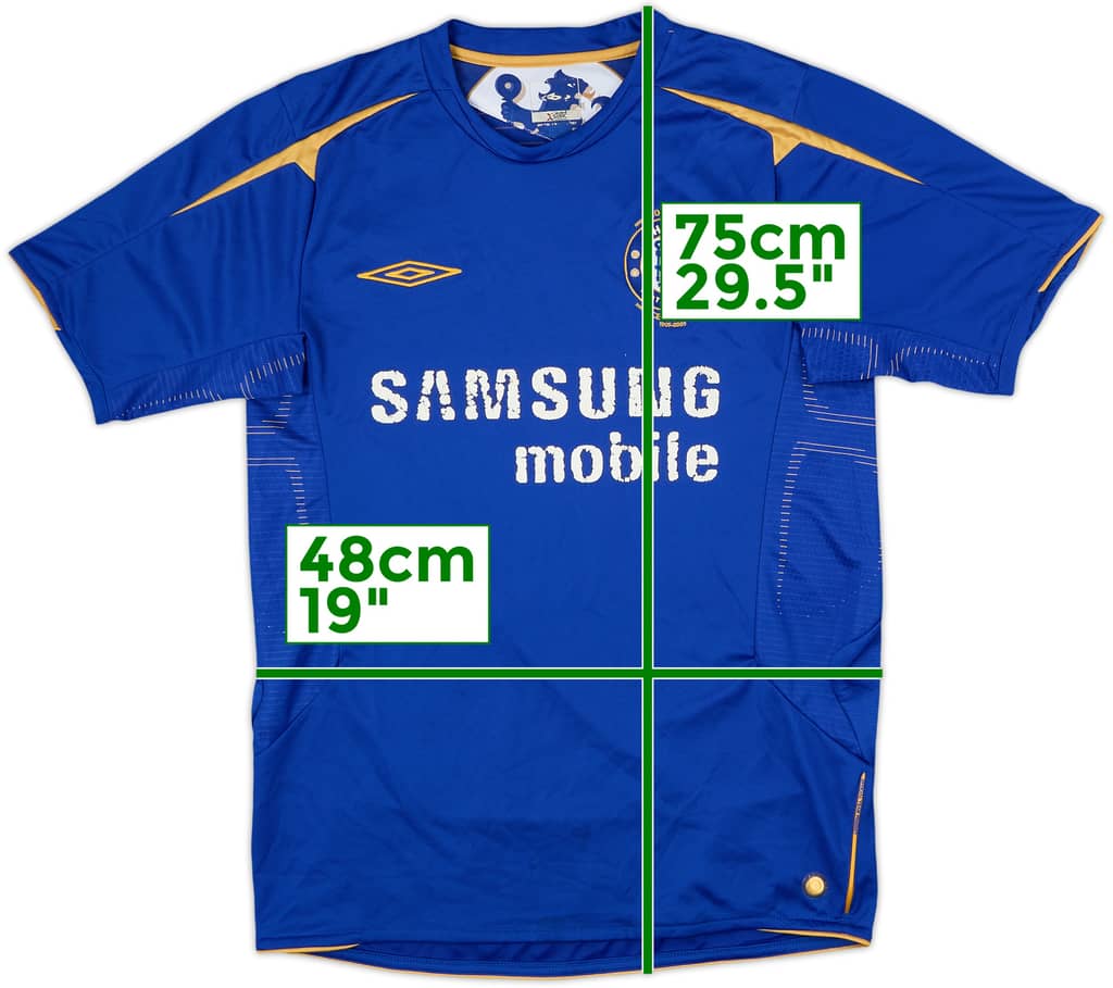 2005-06 Chelsea Centenary Home Shirt - 5/10 - (S)