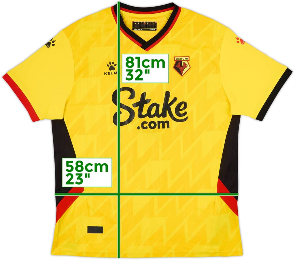 2022-23 Watford Home Shirt - 10/10 - (XL)