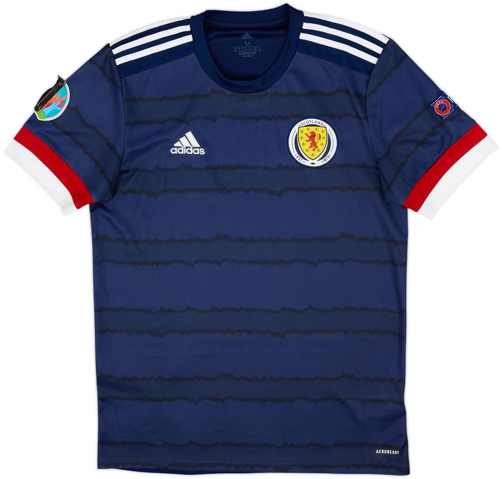 2020-22 Scotland Home Shirt - 9/10 - (M)